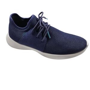 Vessi Sneakers Women's 10 Navy Blue Waterproof Dyma Tek Cloud Comfort Low Top